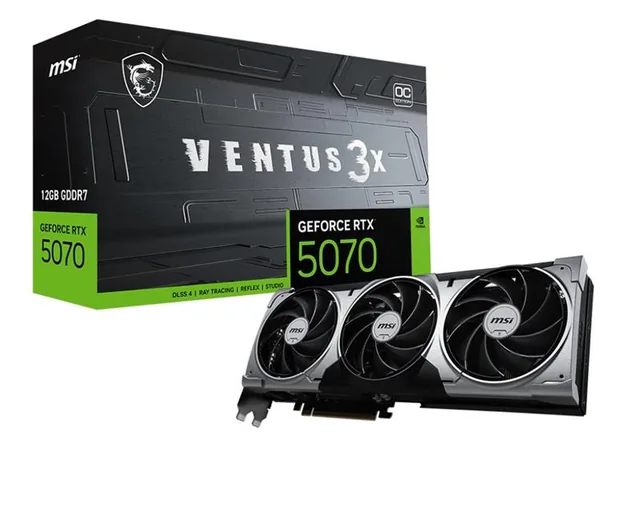 VGA MSI GeForce RTX 5070 VENTUS 3X OC 12G (8281)