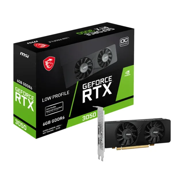 VGA MSI Low Profile OC RTX 3050 6GB