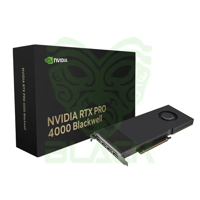 VGA Pny Quadro Rtx Pro 4000 Blackwell 24GB Gddr7 4x Mini Display Port