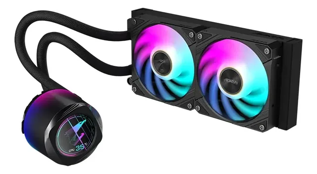 Warter Cooler Aorus Waterforce X II 240 Lga1700/am5 LCD Argb