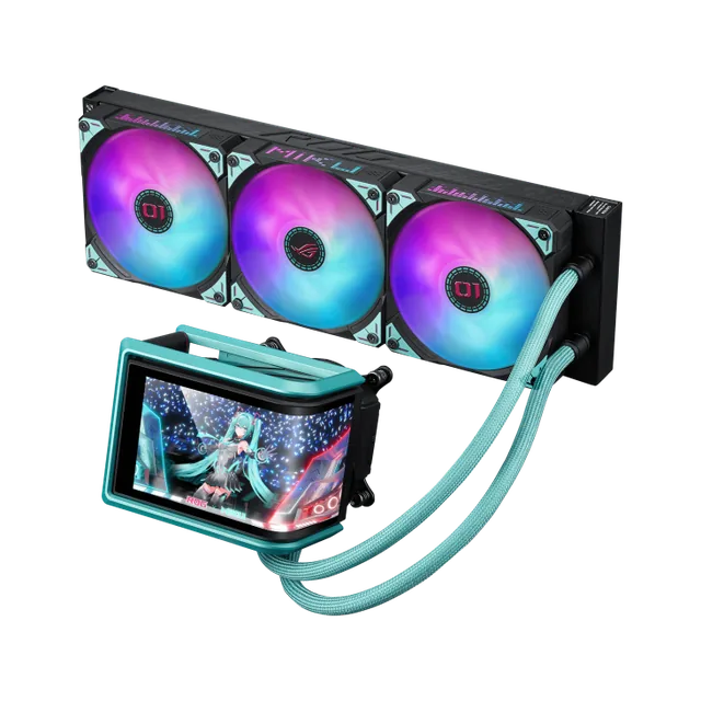 Water Cooler Asus Rog Ryuo Iv 360 Argb Miku Edition