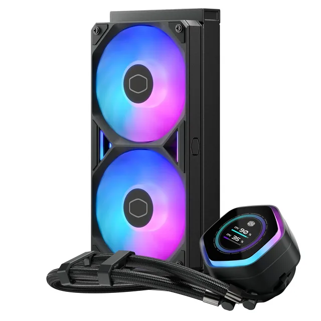 Water Cooler Cm Masterliquid 240 Atmos Ii Lcd Argb