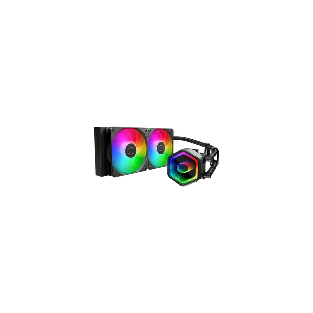 Water Cooler Cm Masterlliquid 240 Core Ii Argb Pwm Black