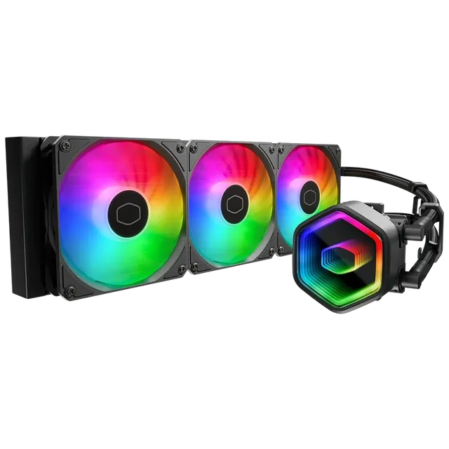 Water Cooler CPU Cooler Master MasterLiquid 360 Core II ARGB PWM 4pin Negro comp. 1851 1700 AM5