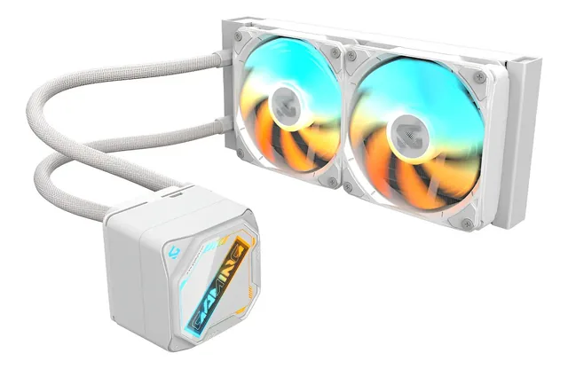 Water Cooler GIGABYTE GAMING 240 ICE ARGB Blanco comp. AMD AM5 Intel 1851 1700