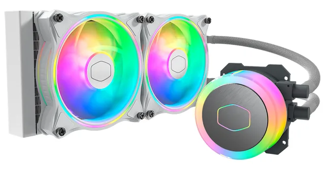 Water Cooling Cooler Master Masterliquid 240l Illusion White Edition