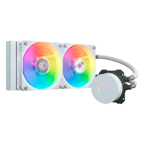 WATER COOLING COOLER MASTER MASTERLIQUID 240L V2 RGB WHITE EDITION