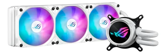 Watercooler 360mm Asus Rog Strix Lc Iii 360 White
