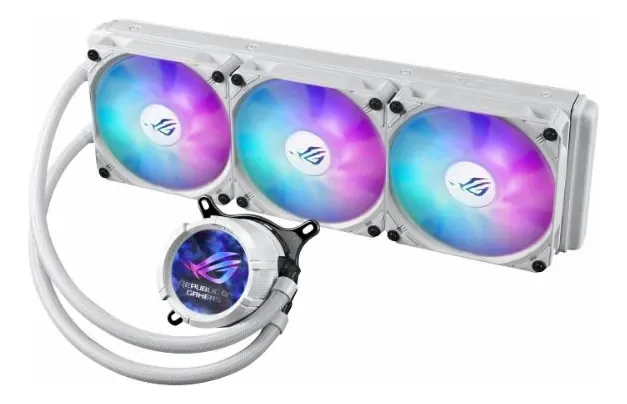 Watercooler Asus Rog Strix Lc Iii 360 Argb Lcd White Blanco