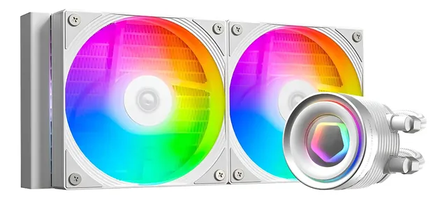 Watercooler Id-cooling Fx240 Inf White Argb 240mm Intel Amd