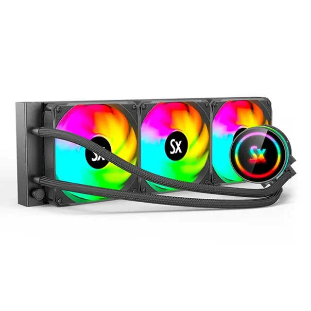 Watercooler Solarmax WC-B360 ARGB Black