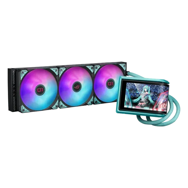 Watercooling Asus ROG Ryuo IV 360 ARGB Miku Edition