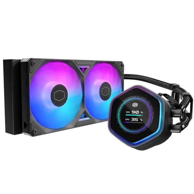 Watercooling Cooler Master MasterLiquid 240 Atmos II LCD ARGB