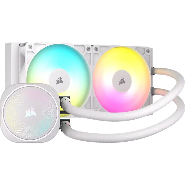 Watercooling Corsair NAUTILUS 2x CPU Cooler 240mm RS ARGB White