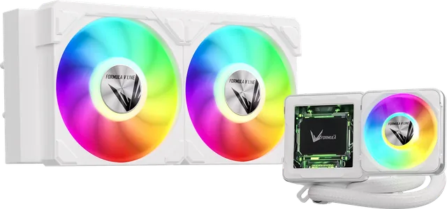 Watercooling Formula V Line Cryo Wing Digi 240 White
