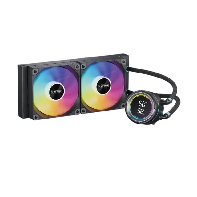 Watercooling Raptor Aqua Pro 240 Display ARGB Negro
